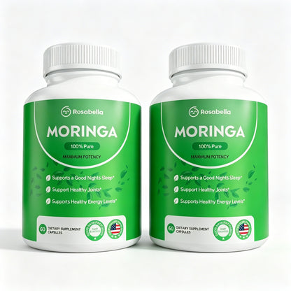 Rosabella Moringa Powder Capsules