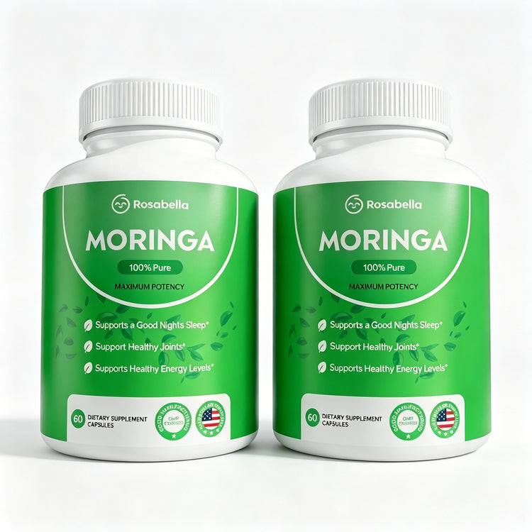 Rosabella Moringa Powder Capsules
